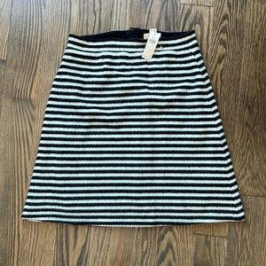 Black and white stipe skirt Maeve / Anthropology size 8